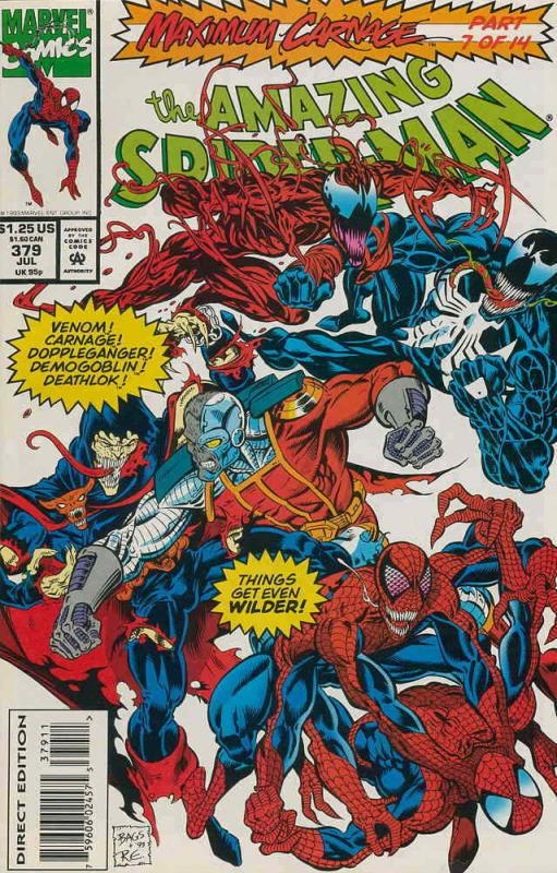 Amazing Spider-Man, The #379 VF/NM; Marvel | save on shipping - details inside