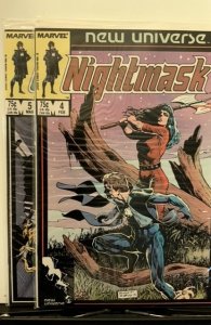 Lot of 2 Nightmask #4,5 (1987)