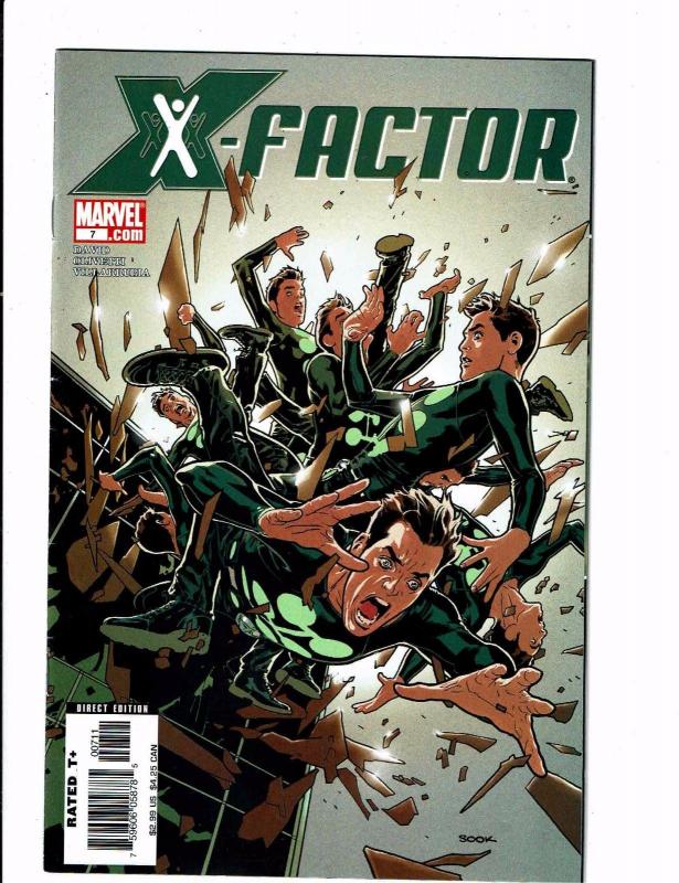 Lot of 5 X-Factor Marvel Comic Books #2 3 4 6 7 BH39