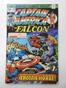 Captain America #194 (1976) The Trojan Horde! MVS Intact! Fine+ Condition!