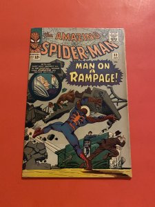 The Amazing Spider-Man #32 (1966) a man on a rampage