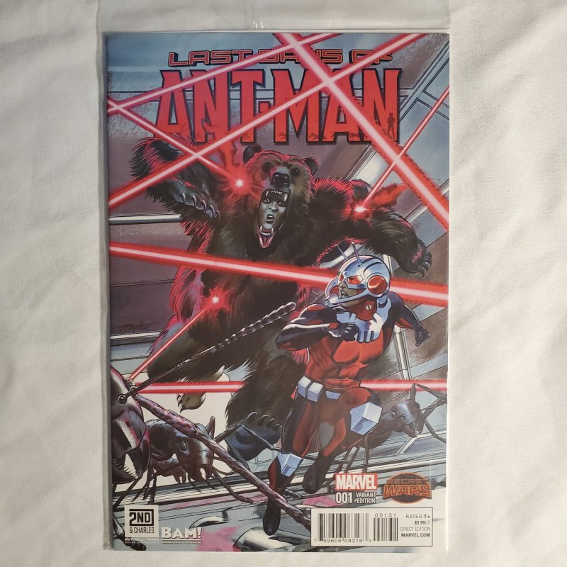 Ant-Man Last Days 1 Very Fine+ Variant Edition