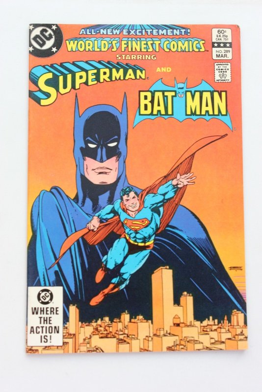 World's Finest Comics #289 (1983) Superman and Batman VFNM