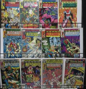 MICRONAUTS COLLECTION! 39 ISSUES! (Marvel, 1979) Mantlo! Golden! Gil Kane!Guice!