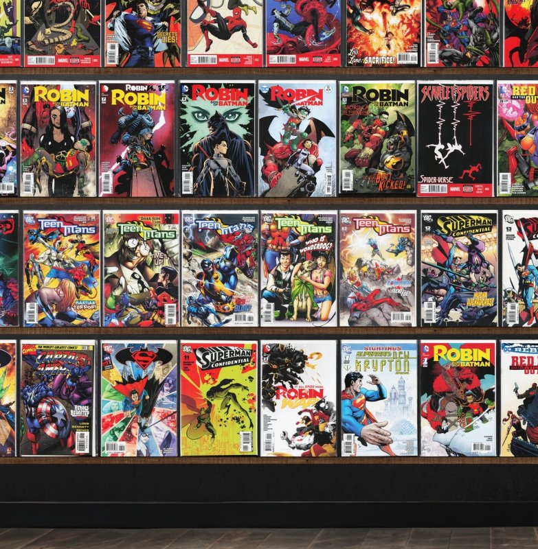 Huge Lot 150+ Comics with Superman / Batman, Superman & More!