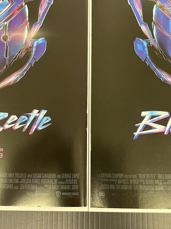 Blue Beetle Retrowave Versus Graphic Watch