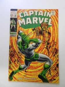 Captain Marvel #10 (1969) FN/VF condition