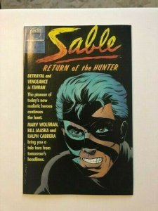 SET of 3- First Comics SABLE-Return of the Hunter #1-3 VERY FINE (A79)