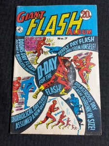 Vintage GIANT FLASH ALBUM Colour Comics #7 G/VG 3.0 Mirror Master AUSTRALIAN