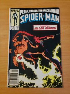 Spectacular Spider-Man #102 Newsstand Edition ~ NEAR MINT NM ~ 1985 Marvel