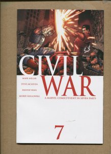 CIVIL WAR #1-7 & EXTRA - INCLUDES TURNER SKETCH VARIANT! - 2006 (9.0-9.2) WH