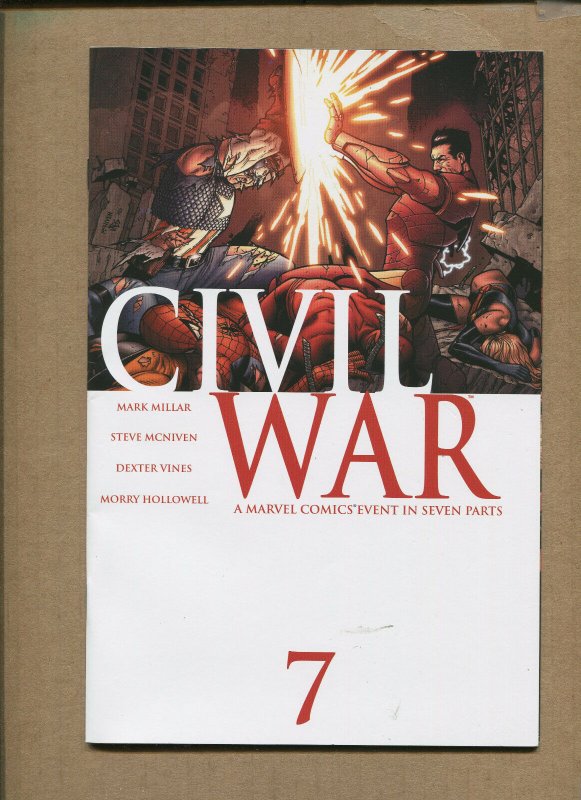 CIVIL WAR #1-7 & EXTRA - INCLUDES TURNER SKETCH VARIANT! - 2006 (9.0-9.2) WH