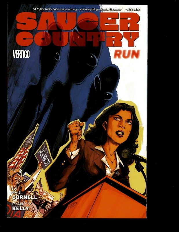 Saucer Country Vol. # 1 Run Vertigo Comic Book TPB Graphic Novel Cornell J400