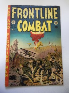 Frontline Combat #13 (1953) VG+ Condition cover detached at 1 staple