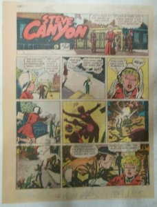 (35) Steve Canyon Sundays by Milton Caniff 1972 All Tabloids = 11 x 15 Inches