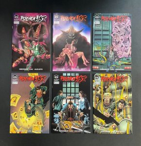 Psycho List (2019) #1-6 (1, 2 2nd Printing) NM Complete Lot of 6 Blackbox Comics