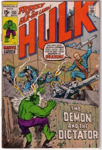 Incredible Hulk   vol. 1   #133 GD