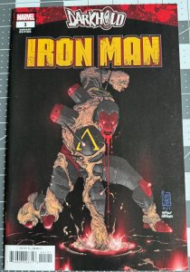 The Darkhold: Iron Man Camuncoli Cover