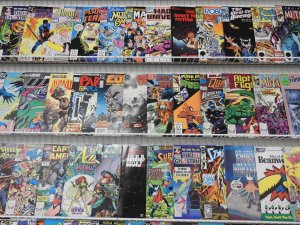 Huge Lot 170+ Comics W/ Cap, FF, Superman, Turtles, Star, Thor+ Avg Fine/VF Cond