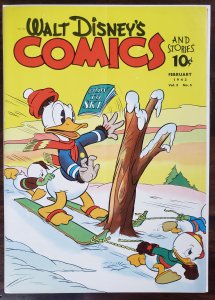 Walt Disney's Comics and Stories 29 Feb. 1943 Vol 3 No 5 subscription cr...