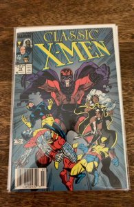 Classic X-Men #19 Newsstand Edition (1988)