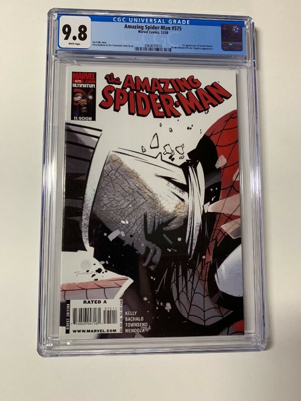 Amazing Spider-man 575 Cgc 9.8 Marvel