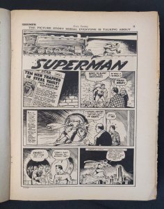 Vintage 1939 Triumph Comics Vol 30 #773 - RARE Early Superman Appearance (3/3.5)