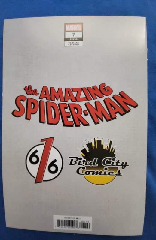 The Amazing Spider-Man #7 Parrillo Cover (2022)