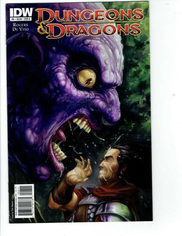 Dungeons And Dragons #8A VF; IDW Tyler Walpole cover