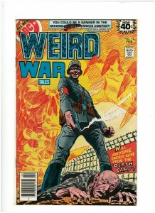 Weird War Tales #72 VG/FN 5.0 DC Comics 1979 Bronze Age War & Horror Nazi's