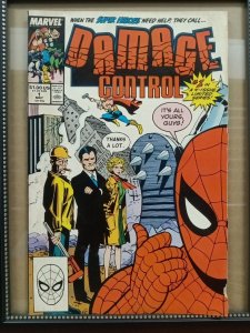 Damage Control #1 Marvel Comic Book 1989 w/ Spider-Man Thor She-Hulk     P01