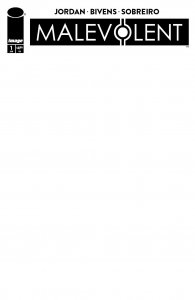 Malevolent #1 Blank Variant Cover Near Mint