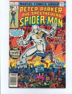 The Spectacular Spider-Man #9 1st app of White Tiger, Marvel's 1st Hispa...