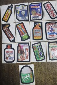 TOPPS WACKY PACKAGES-- 1st RERUN SERIES (1979), MISSING 14! 65 Doubles!