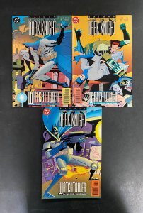 Legends of the Dark Knight (1992) #55-57 Complete VF+ Watchtower Lot
