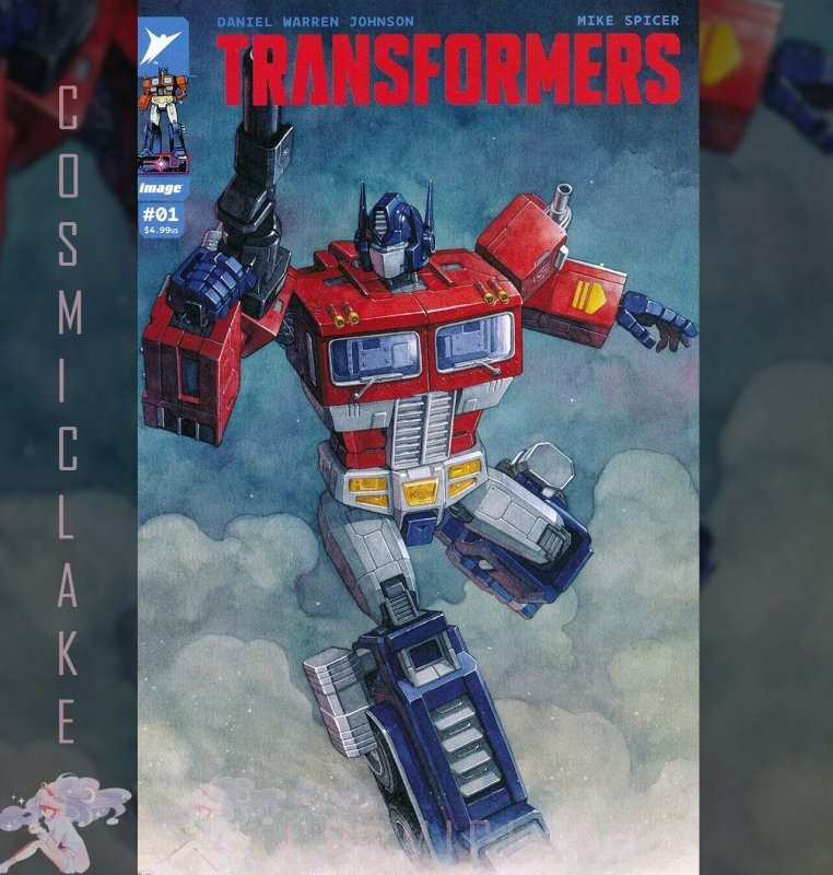 Transformers #1 Retailer Exclusive Trunnec NYCC 2023 Cover - Comic Book Transformers #1 Retailer Exclusive Trunnec NYCC 2023 Cover - Comic Book