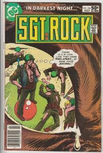 Sgt. Rock #354 (Jul-81) VF High-Grade Sgt. Rock, Easy Co.