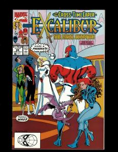 Lot of 12 Excalibur Marvel Comic Books #13 14 15 16 17 18 19 20 21 22 23 24 J404