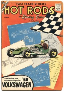 HOT RODS & RACING CARS #37-1958-VOLKSWAGEN-MEXICAN ROAD RACE-RARE