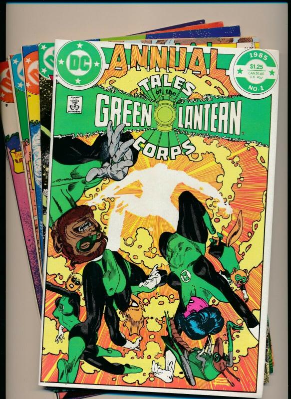 DC COMICS SET of 5-TALES OF GREEN LANTERN CORPS #1-3 & ANNUAL 1-2 VF(PF605) 