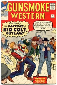 Gunsmoke Western #76  1963 - Marvel  -VG/FN - Comic Book