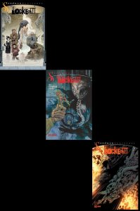 JOE HILL NEIL GAIMAN Locke & Key Sandman Hell & Gone #1 Variant Cover A B C SET!