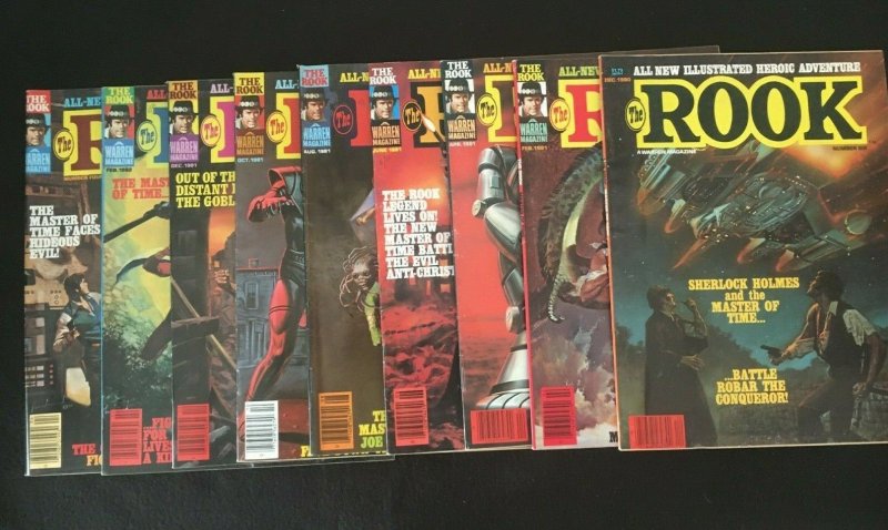 THE ROOK #6, 7, 8, 9, 10, 11, 12, 13, 14 VG+ or Better Condition