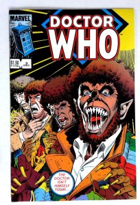 Doctor Who #3 (1984) The Doctor transformation Marvel NM-