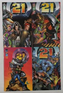 21 #1-3 VF/NM complete series + Marc Silvestri variant ; Image (AB48)
