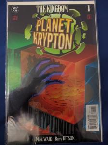Lot Of 2 DC Comic Books Kingdom: Offspring #1 & Planet Krypton # 1 Superman LH17