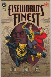 2 Elseworld's Finest DC Comics Books Superman Batman Moore Dwyer Barta BH55