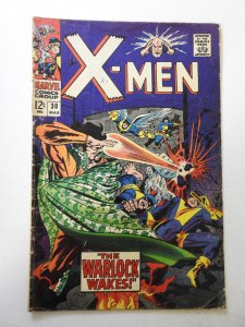 The X-Men #30 (1967) GD/VG Condition moisture damage, ink fc