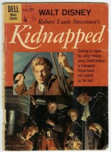 KIDNAPPED (1960 GOLD KEY) F.C.1101 FAIR PHOTOCOVER COMICS BOOK