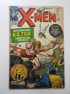 The X-Men #10 (1965) VG Condition 1 in cumulative spine split